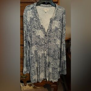 Ladies soft knit tunic